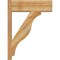 Ekena Millwork Funston Block Rough Sawn Outlooker, Western Red Cedar, 8"W x 24"D x 32"H OUT08X24X32FST05RWR - alternate 4